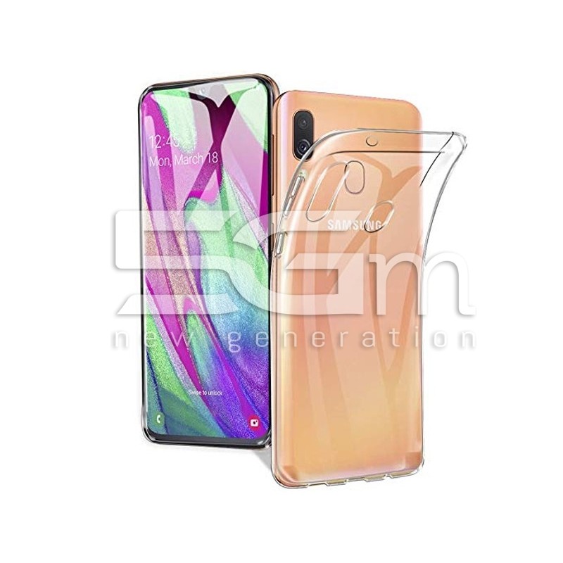Silicone Case Trasparent Samsung SM-A405F A40