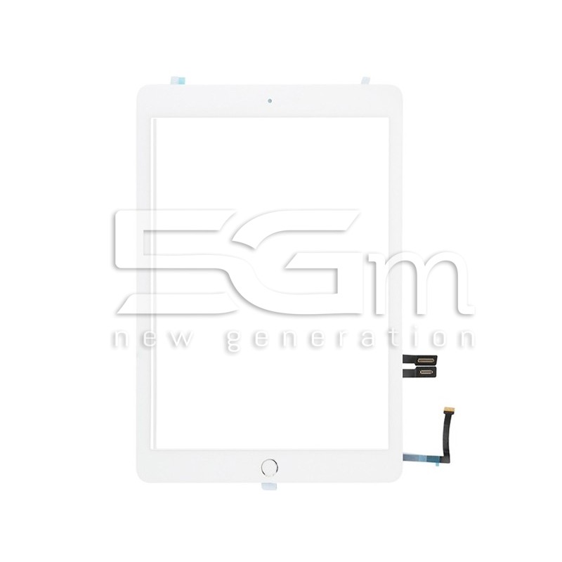 Touch Screen White + Tasto Home iPad 9.7 2018 (A1954-A1893)