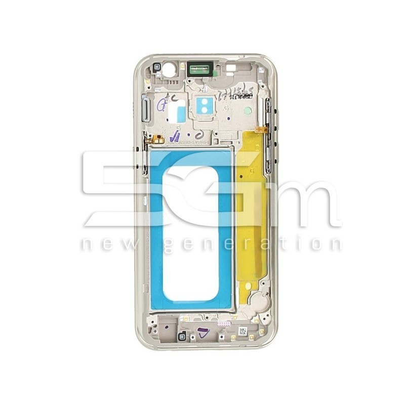 Middle Frame Gold Samsung SM-A320F A3 2017