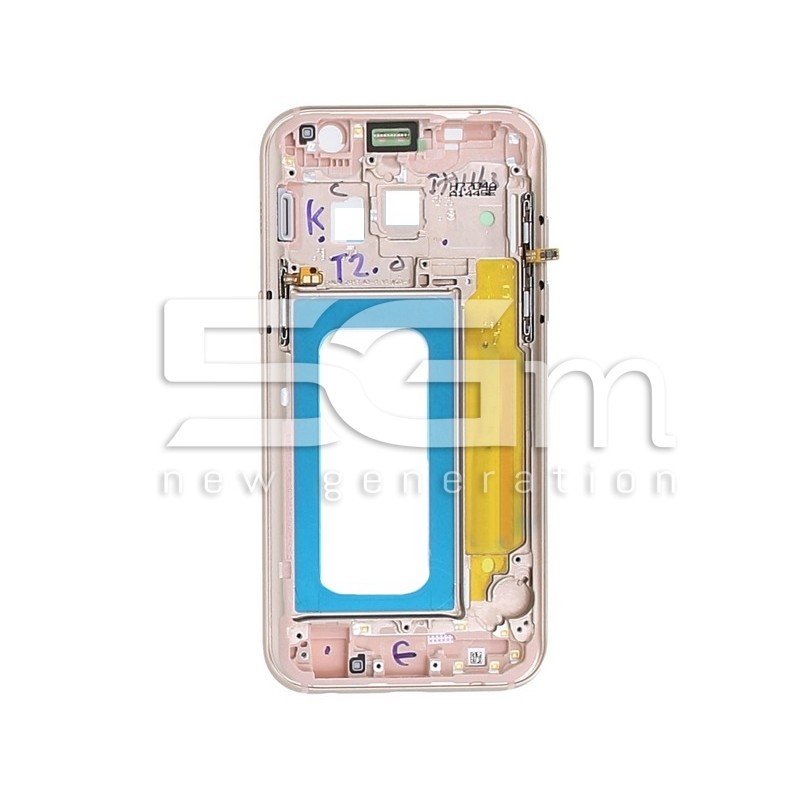 Middle Frame Rose Gold Samsung SM-A320F A3 2017