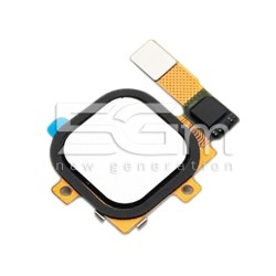 Fingerprint White Flat Cable Huawei Nexus 6P