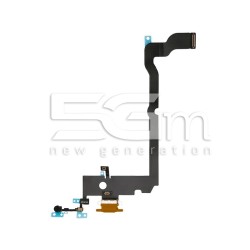 Conector de Carregamento Gold iPhone XS Max