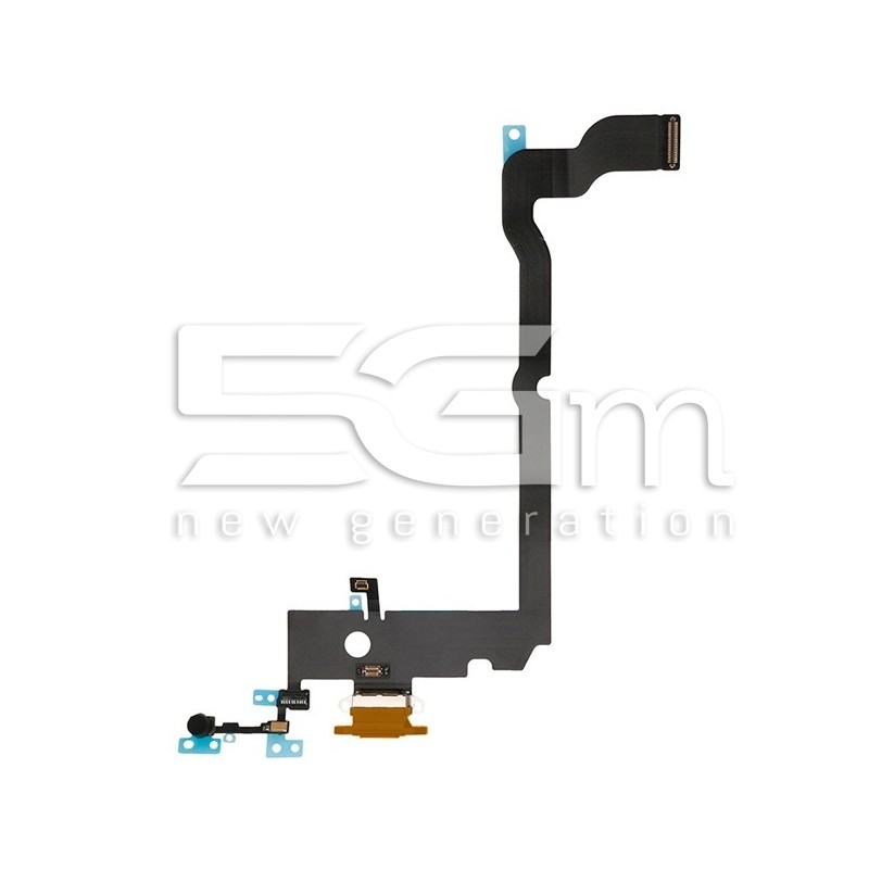 Conector de Carregamento Gold iPhone XS Max