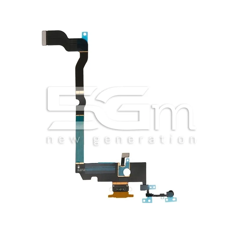 Conector de Carregamento Gold iPhone XS Max