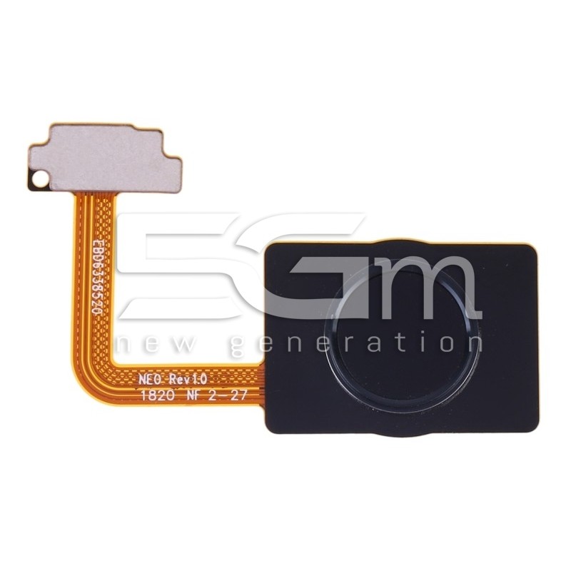 Fingerprint Black Flat Cable LG Q Stylo 4 Q710MS