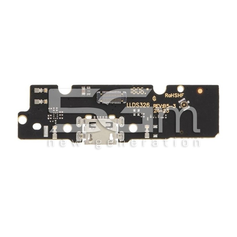 Charging Connector + Small Board Motorola Moto E5 Plus