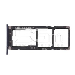 Supporto Sim Card + Micro SD Nero Zenfone Max (M2) ZB633KL