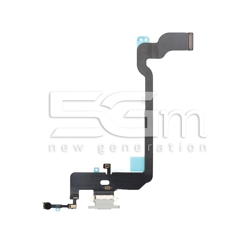 Conector de Carregamento Branco iPhone XS