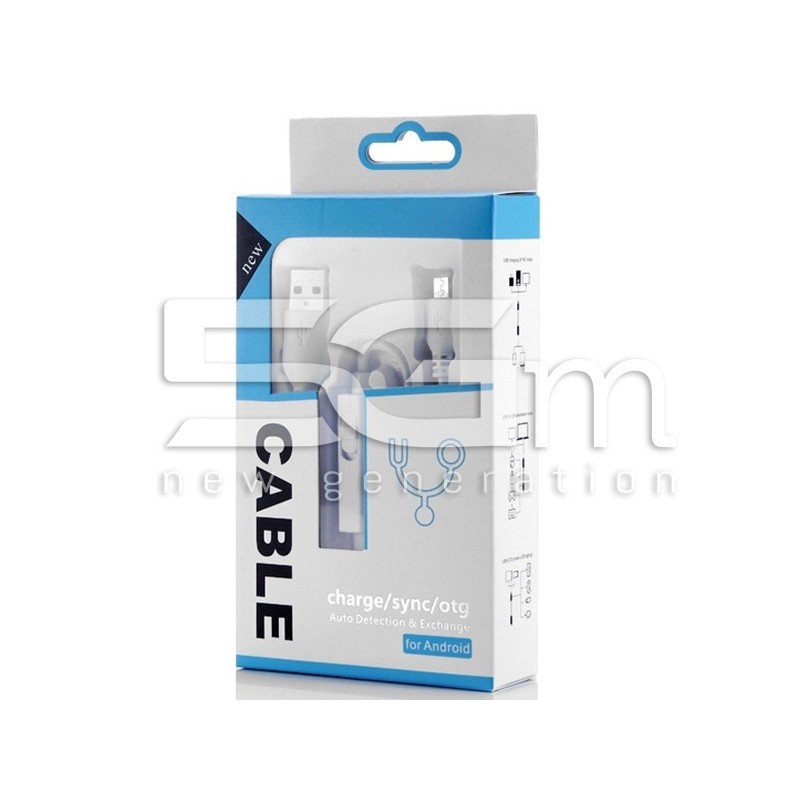 OTG-Y-03 Cavo Multifunzione 3 in 1 Micro USB + OTG
