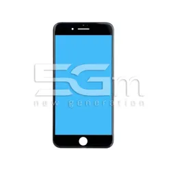 Vetro Nero + Frame Ultra Resistente iPhone 8