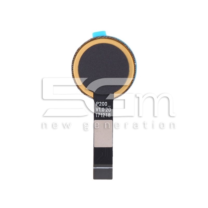 Fingerprint Black Flat Cable Wiko View Max