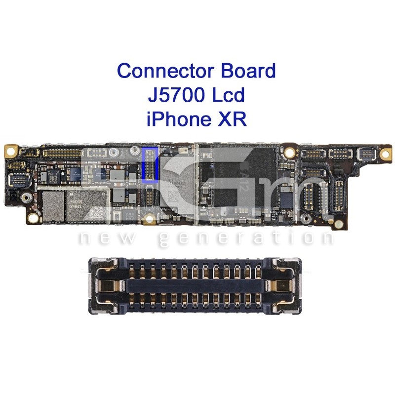 Connettore 13 Pin Su Scheda Madre Connessione LCD iPhone XR