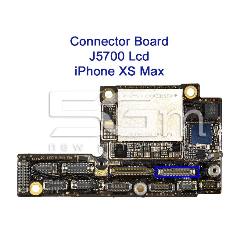 Connettore 17 Pin Su Scheda Madre Connessione Lcd iPhone XS Max