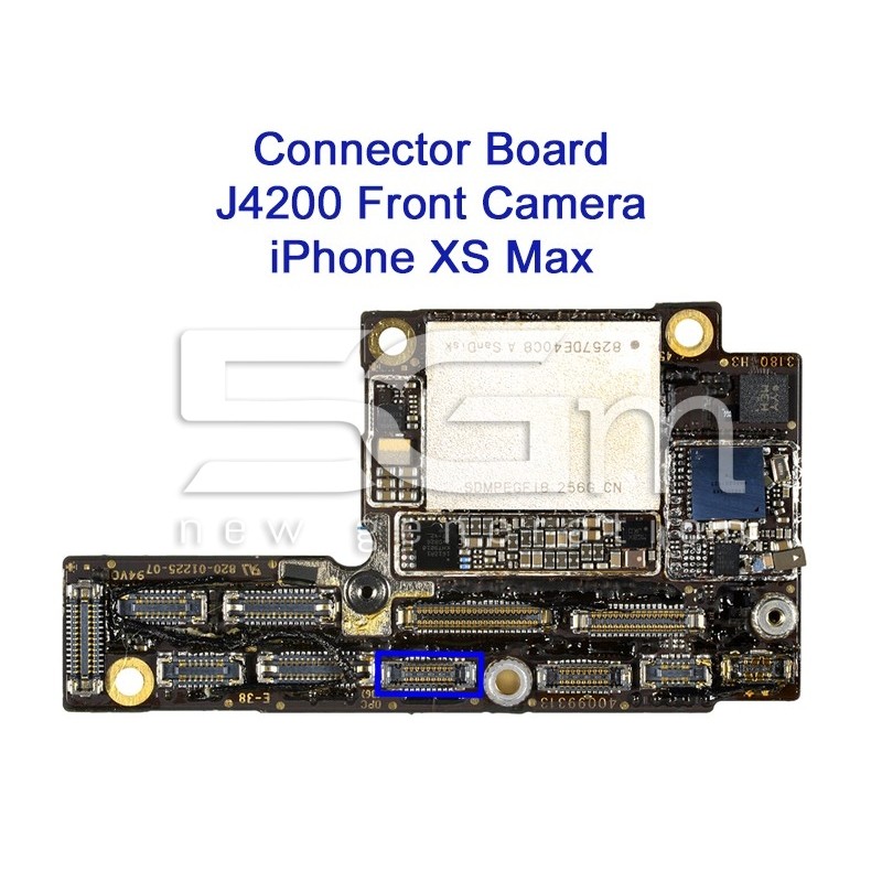 Connettore 9 Pin Su Scheda Madre Connessione Fotocamera Frontale iPhone XS Max