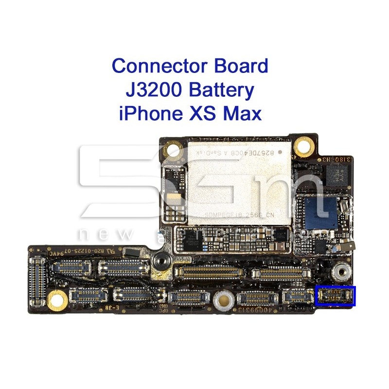 Connettore Su Scheda Madre Connessione Batteria iPhone XS Max