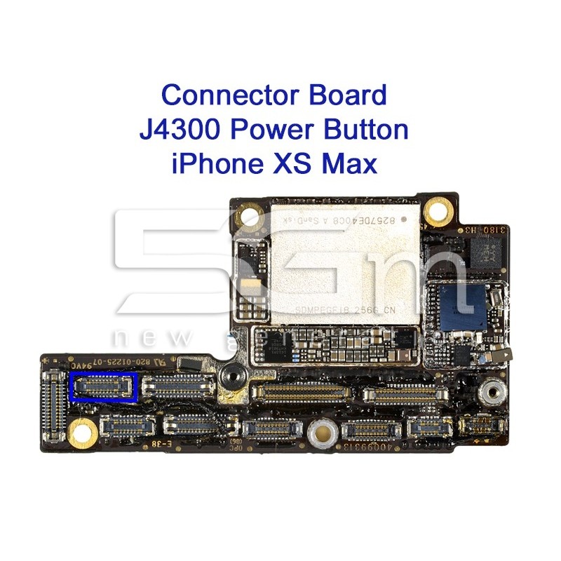 Connettore 9 Pin Su Scheda Madre Connessione Tasto Home iPhone XS Max