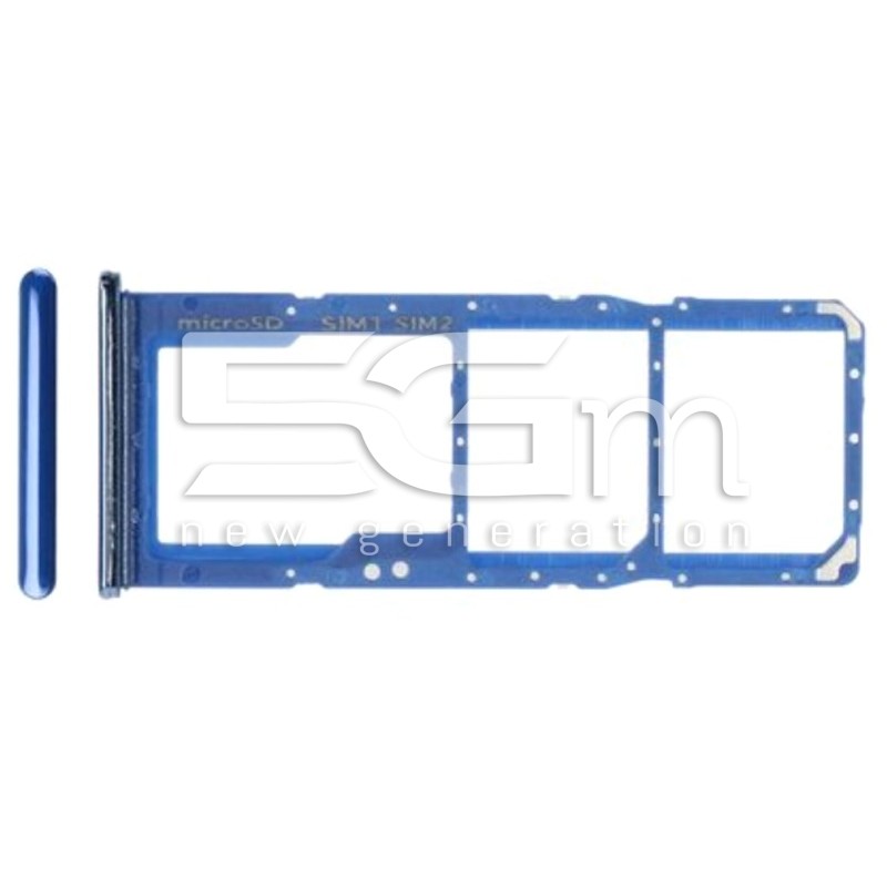 Supporto Sim + Micro SD Blu Samsung SM-A705 A70