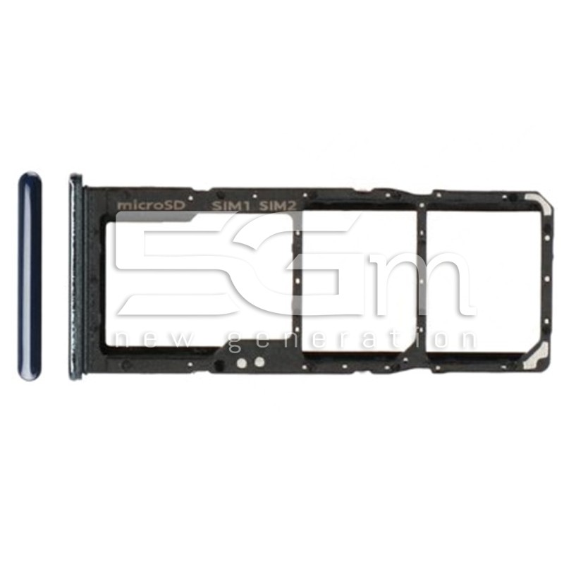Supporto Sim + Micro SD Nero Samsung SM-A705 A70