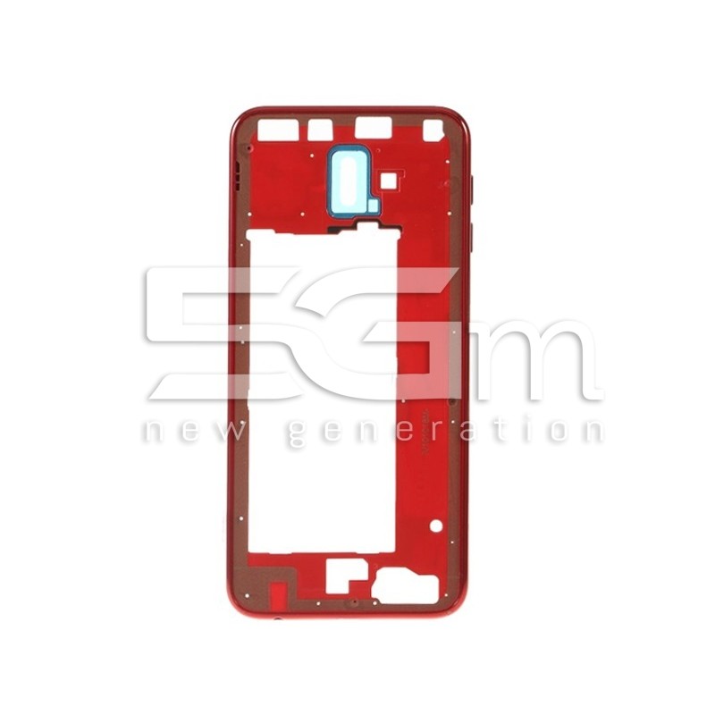 Middle Frame Rosso Samsung SM-J610 J6+