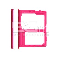 Dual Sim Card + Micro SD Tray Pink Samsung SM-J610 J6+