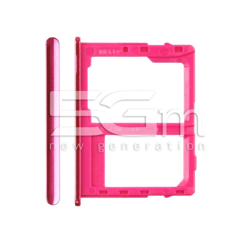 Dual Sim Card + Micro SD Tray Pink Samsung SM-J610 J6+