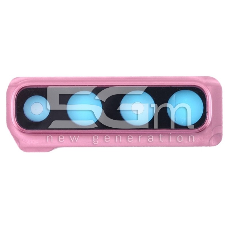 Frame Fotocamera Pink + Vetrino Samsung SM-A920 A9