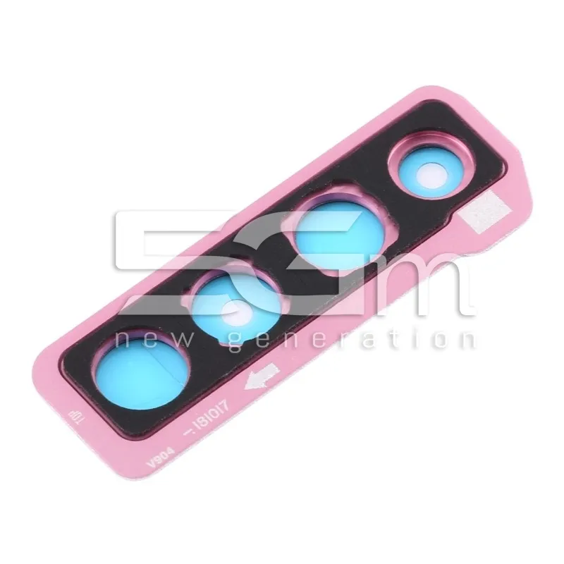Frame Camera Pink + Lens Samsung SM-A920 A9
