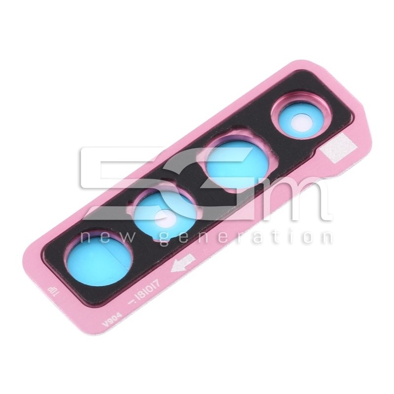 Frame Fotocamera Pink + Vetrino Samsung SM-A920 A9