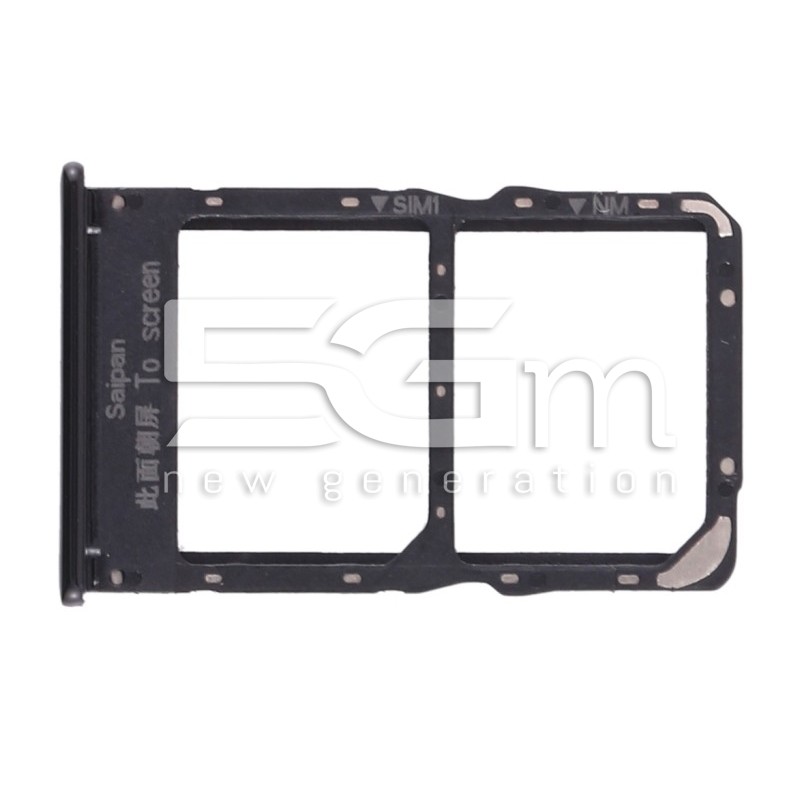 Sim Card + Micro SD Tray Black Huawei Mate 30 Lite