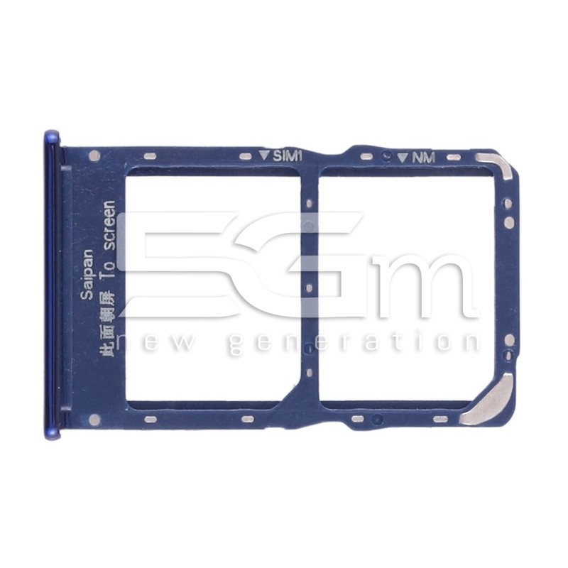 Sim Card + Micro SD Tray Blue Huawei Mate 30 Lite