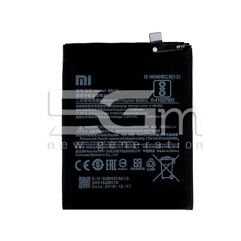 Battery BM3K 3200mAh Xiaomi Mi Mix 3 No Logo