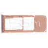 Supporto Sim Card + Micro SD Gold Samsung SM-A750 A7 2018