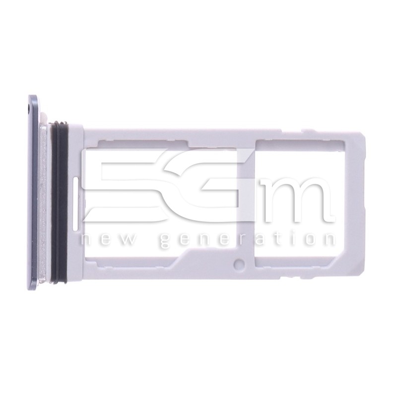 Sim Card + Micro SD Tray Silver LG G7 ThinQ G710EM