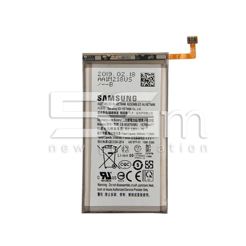 Battery EB-BG970ABU 3100mAh Samsung SM-G970F S10e No Logo