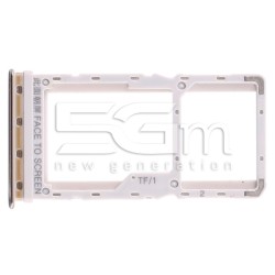 Sim Card + Micro SD Tray Silver Xiaomi Mi A3