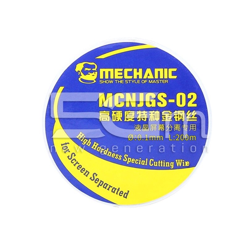 Mechanic MCNJGS-02 0.1mm Special Steel Wire for Glass Separation