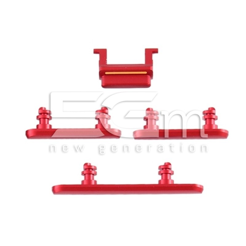 Kit Tasti Esterni Red iPhone 11