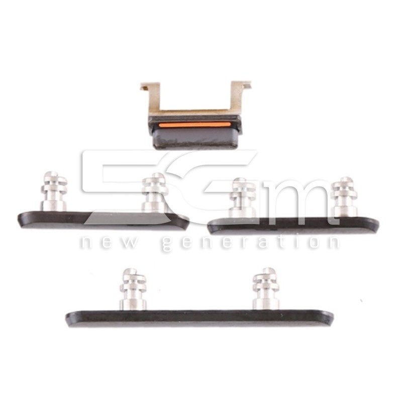 Kit Tasti Esterni Nero iPhone 11 Pro / 11 Pro Max