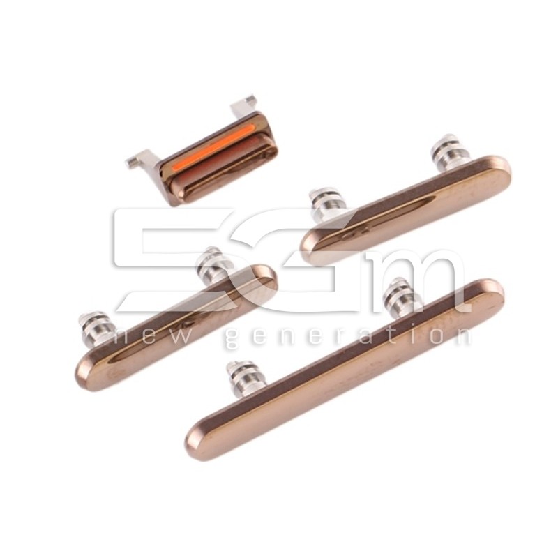 Kit Tasti Esterni Gold iPhone 11 Pro / 11 Pro Max
