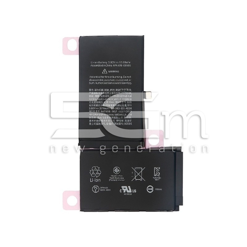 Bateria 3174 mAh QES iPhone XS Max No Logo