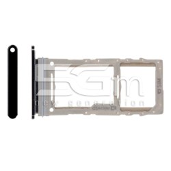 Sim Card + Micro SD Tray Aura Black Samsung SM-N975 Note 10 Plus