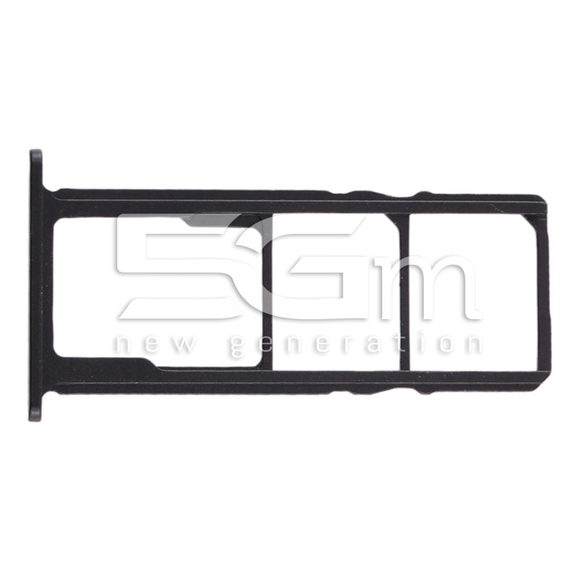 Dual Sim Card + Micro SD Tray Black Nokia 3.2