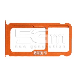 Supporto Sim Card + Micro SD Orange Nokia 7 Plus