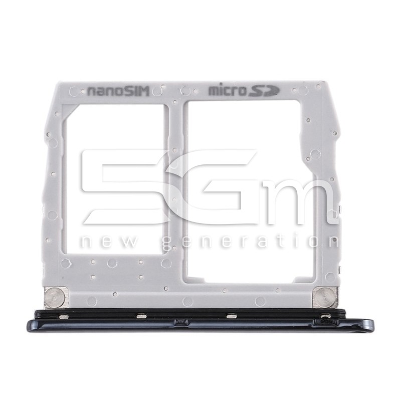 Sim Card + Micro SD Tray Silver LG K40