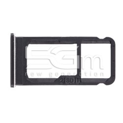 Sim Card + Micro SD Tray Black Nokia 6.1