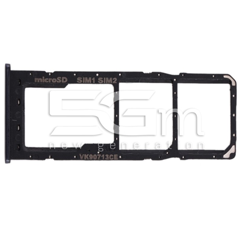 Supporto Dual Sim Card + Micro SD Nero Samsung SM-A105 A10