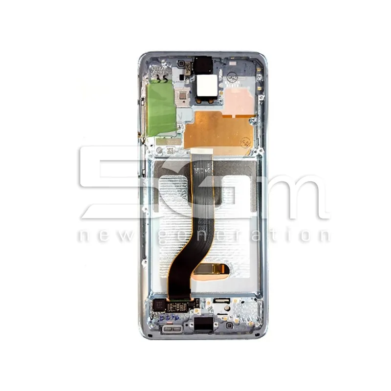 Display Touch Blue + Frame Samsung SM-G985 - G986 S20+ Ori