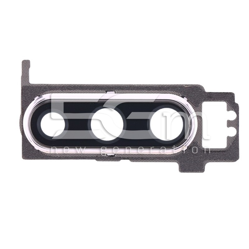 Camera Lens + Frame White Huawei P30