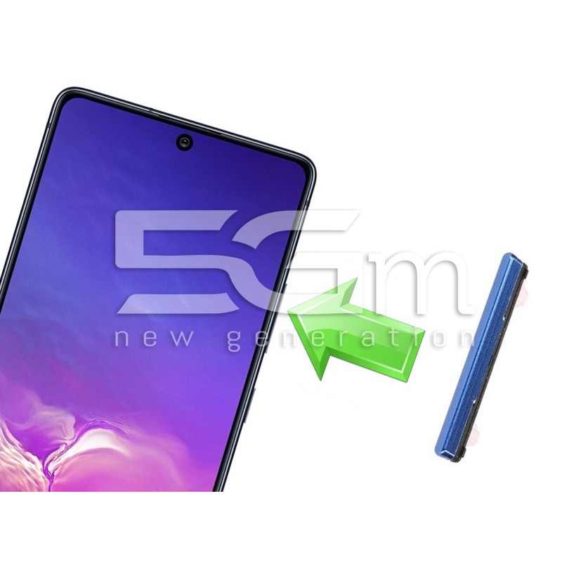 Tasto Volume Blu Samsung SM-G770 S10 Lite