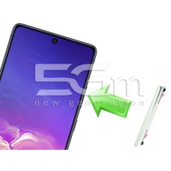 Volume Button White Samsung SM-G770 S10 Lite